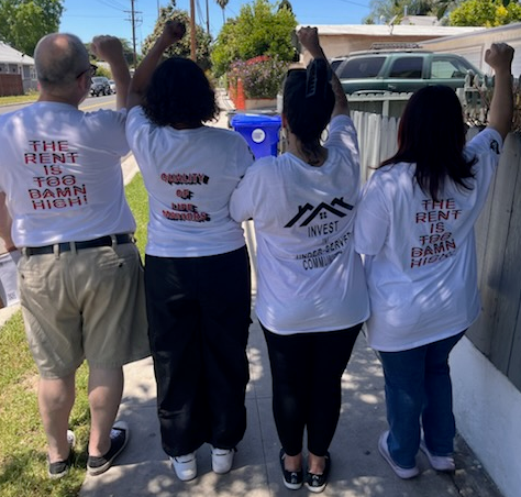 San Bernardino Tenant Union Fists